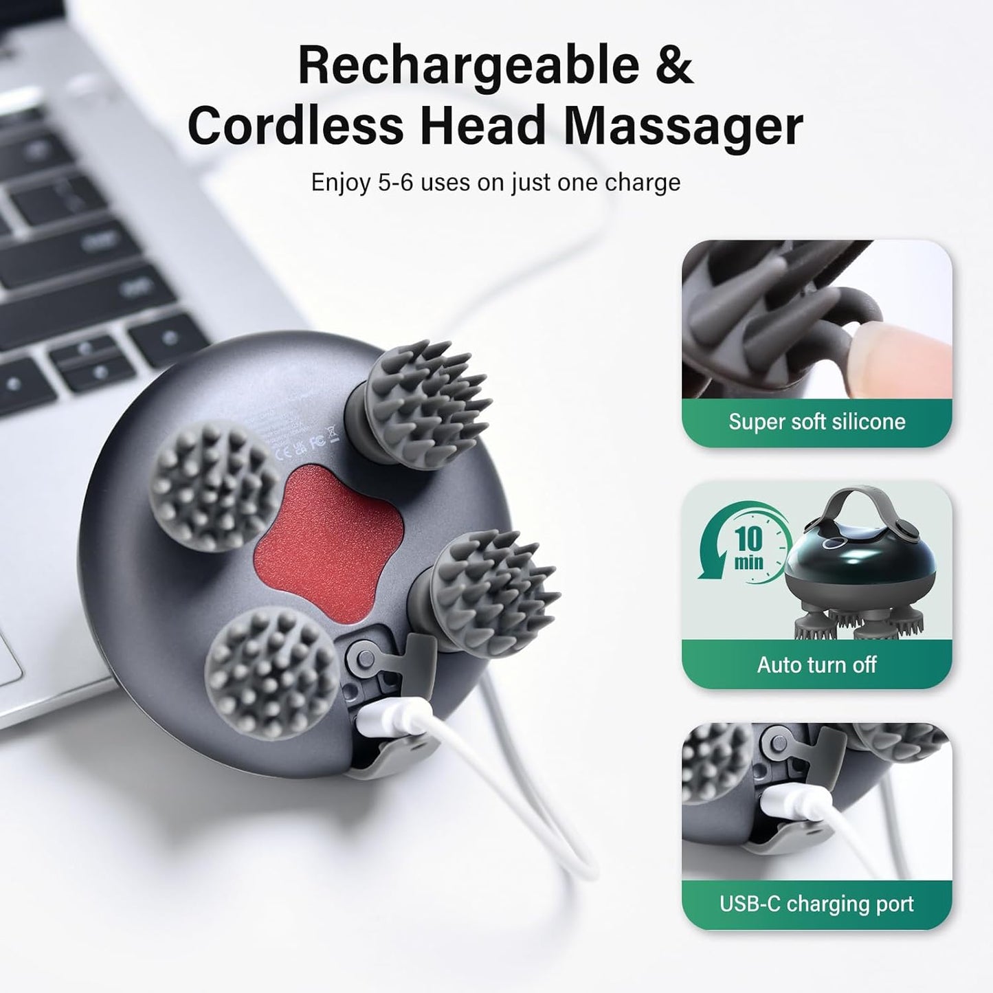 Arboleaf scalp massager